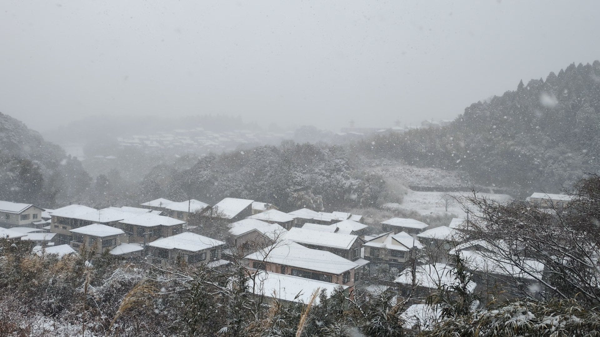 薩摩地方を中心に雪 MBCスクープ投稿に寄せられた鹿児島各地の雪【雪