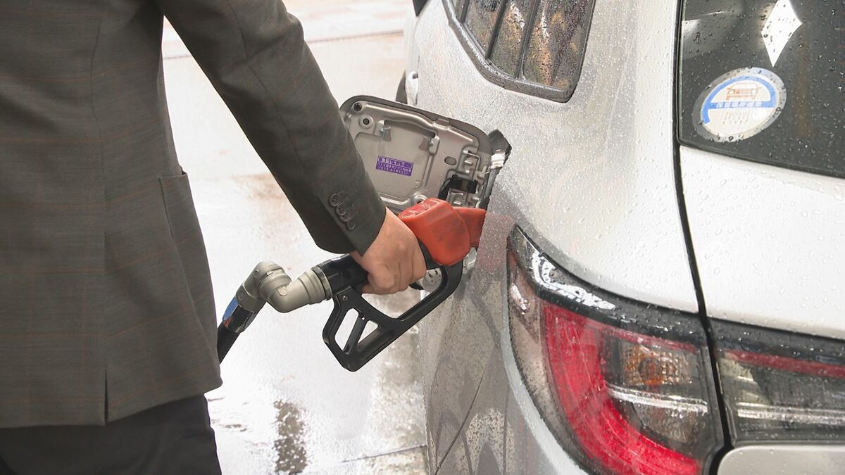 レギュラーガソリン価格182.9円に　政府補助金で6週ぶりの値下がり　大分