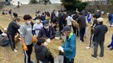 初日の出の名所 大分県佐伯市上浦で大しめ縄張り替え | 大分のニュース|OBS NEWS|大分放送