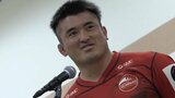 日本製鉄釜石シーウェイブスが出陣式 ディビジョン1への昇格目指す新シーズン開幕へ 岩手・釜石市|TBS NEWS DIG