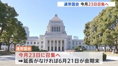 通常国会　今月23日召集へ　自民党では年初の役員会　事実上の仕事始め| TBS CROSS DIG with Bloomberg
