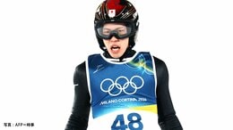 二階堂蓮、ラージヒルで銀メダル ！ ノーマルヒル銅、混合団体銅に続き今大会3つ目も「本当に悔しい思いが強すぎて」【ミラノ五輪】|TBS NEWS DIG