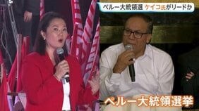 ペルー大統領選挙 決選投票の開票進む　フジモリ元大統領の長女・ケイコ氏が53％でやや優勢　左派候補・サンチェス氏は47％|TBS NEWS DIG