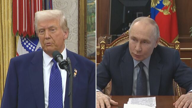 【速報】トランプ氏がプーチン氏と電話会談「とても良好で建設的な会談」　米ウクライナ首脳会談を前に|TBS NEWS DIG