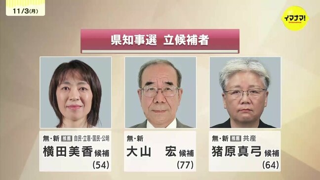 広島県知事選　ラストサンデーの各候補訴え　11月9日投開票|TBS NEWS DIG