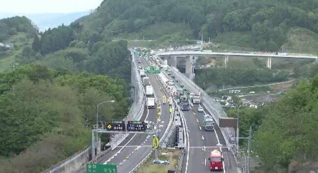 長野道岡谷ジャンクション周辺 リニューアル工事期間中の交通事故は146件 去年を上回る|TBS NEWS DIG