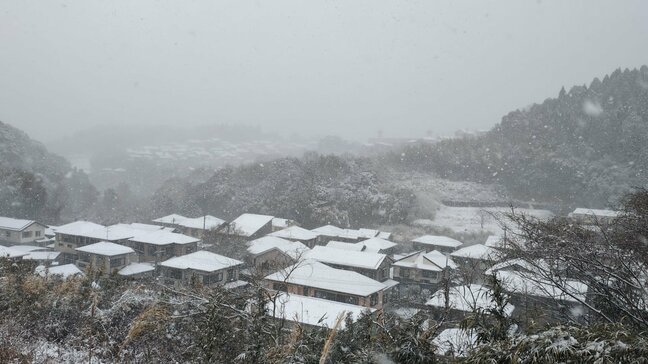 薩摩地方を中心に雪　MBCスクープ投稿に寄せられた鹿児島各地の雪【雪情報】|TBS NEWS DIG