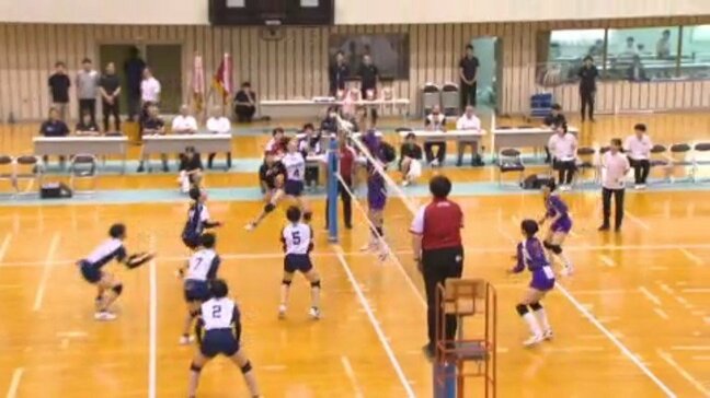 愛媛県高校総体バレーボール決勝 女子・松山東雲 男子・新田 優勝|TBS NEWS DIG