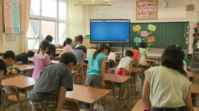 「小学校で最後の夏休み、楽しかった」福岡市内の小中学校・特別支援学校で2学期スタート|TBS NEWS DIG