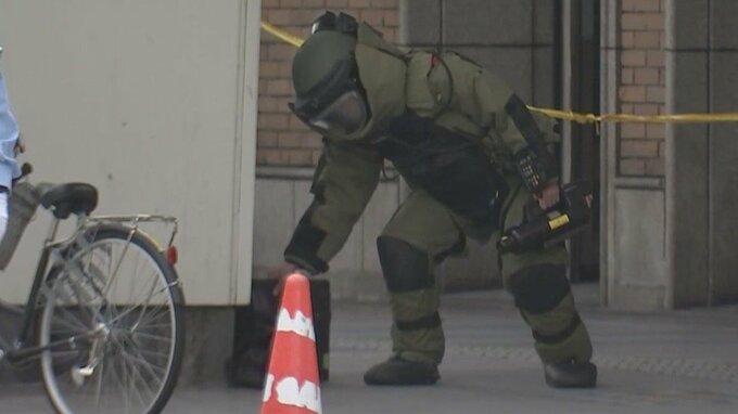 【速報】繁華街路上に「黒いリュック」サミット前日の広島で不審物騒ぎ　中身は日用品と判明　　|　RCC NEWS | 広島ニュース | RCC中国放送
