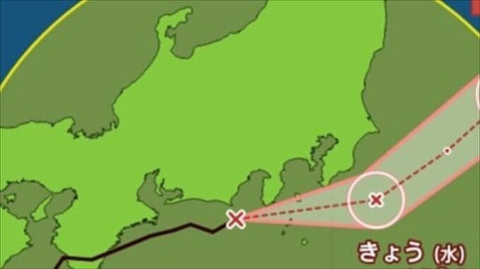 【台風情報】台風6号　東日本太平洋側にかなり接近　関東甲信は線状降水帯が発生して大雨災害発生の危険度が急速に高まる可能性　【進路予想・雨と風のシミュレーション】　|　山梨のニュース | ＵＴＹテレビ山梨