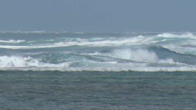 台風9号に備える石垣島　旅客船は全便欠航、ロープで固定し暴風・波浪対策|TBS NEWS DIG