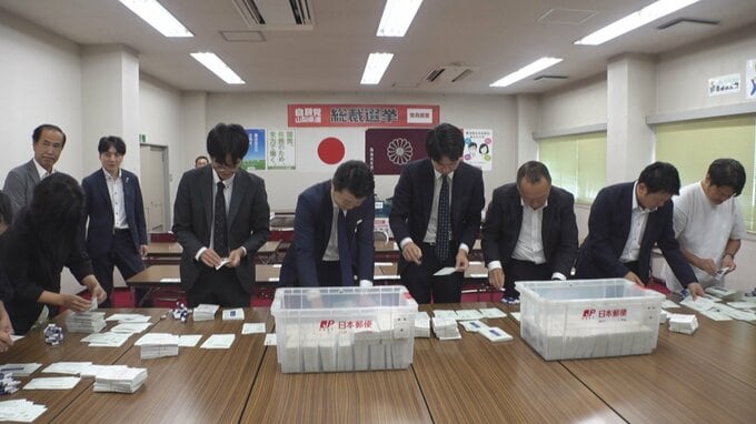 自民党総裁選　高市早苗前経済安保担当大臣を選出　山梨県内の党員票は、林芳正官房長官が最多　|　山梨のニュース | ＵＴＹテレビ山梨