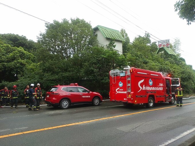 【速報】営業休止中のホテルで火事　山口・下関|TBS NEWS DIG