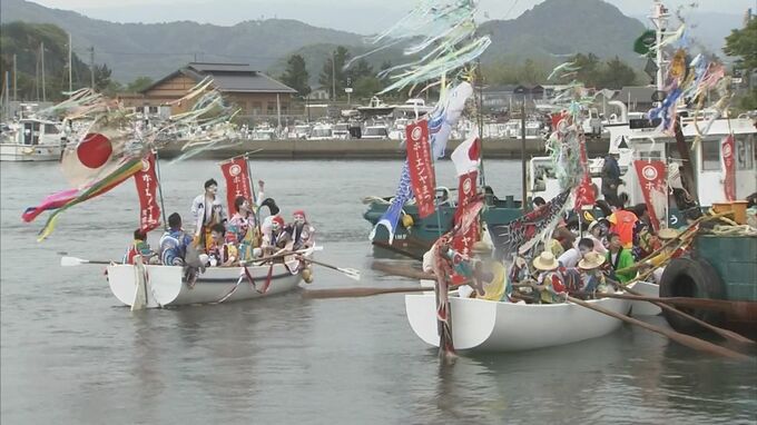 コロナ禍経て５年ぶり　壮麗！みこし海上行列　ホーエンヤまつり 　鳥取県・鳥取市　|　BSSニュース | BSS山陰放送
