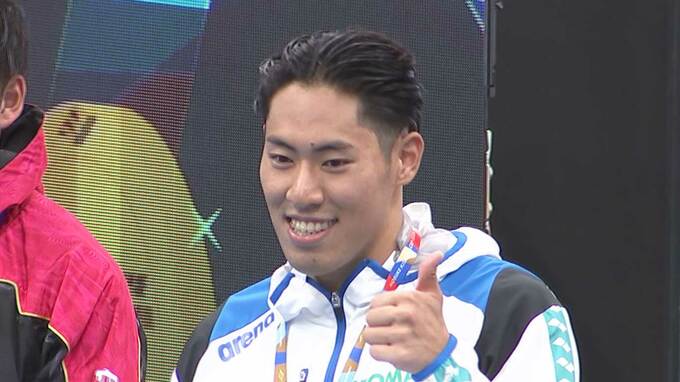 【競泳】本多灯 エースの自覚「僕の大好きな水泳でみんなを引っ張っていきたい」|TBS NEWS DIG