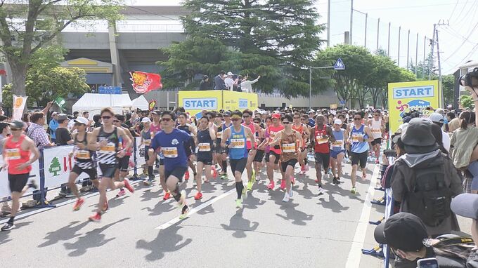 18日号砲「ふくしまシティハーフマラソン」過去最高の5355人エントリー　福島　|　福島のニュース│TUF