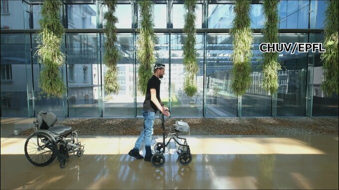 “脊髄損傷患者の歩行機能回復に成功”スイス研究チーム|TBS NEWS DIG