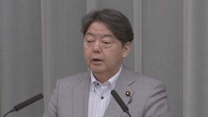 【速報】林官房長官「選挙運動は自由に行われなければ」「つばさの党」の家宅捜索受け