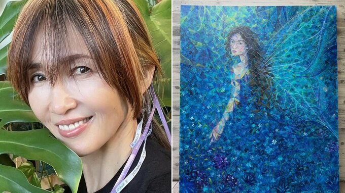 【 工藤静香 】二科展出展を報告 「出展２日前まで出すかウジウジと弱気に」　完成作に「koki,に見えてしまうのは私だけ？」の声|TBS NEWS DIG