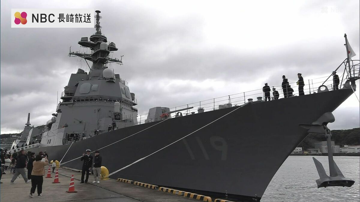 海上自衛隊の護衛艦 佐世保からアデン湾派遣 ソマリア沖海賊対策活動に