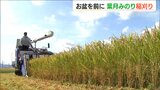お盆を前に早くも稲刈り 極早生品種の『葉月みのり』「炎天下にさらされることもなく今年は品質も期待が高まる」新潟|TBS NEWS DIG
