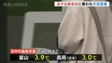 25日は朝から昼前は晴れる見込み　予想最高気温は富山10℃、高岡市伏木9℃【富山の天気予報】　|　富山のニュース｜天気・防災｜チューリップテレビ