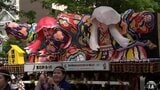 東北絆まつりが盛岡市で開催 青森市から ねぶた師・吉町勇樹さんのねぶたが参加 | 青森のニュース│ATV NEWS│青森テレビ