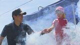 「火が服についたらゴロゴロする」　花火の安全な遊び方を園児が学ぶ　消防職員が教える対処法　山梨・市川南幼稚園|TBS NEWS DIG