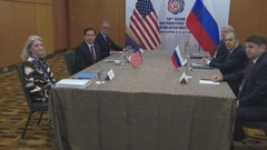 米ロ外相会談　ロシアがウクライナ停戦に向けた新たな案を提示　アメリカ側は議論の進展の遅れに「失望と不満」を表明| TBS CROSS DIG with Bloomberg