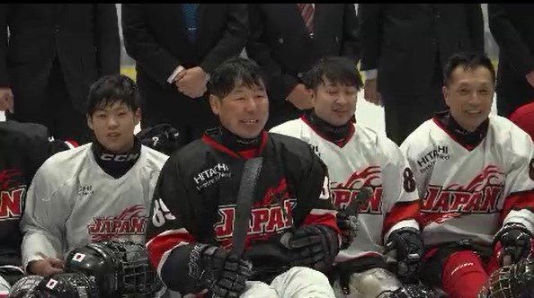 「ミラノに元気に行ってきます」パラアイスホッケー日本代表チームの激励会　岡谷市で強化合宿　パラリンピックは3月6日に開幕　長野|TBS NEWS DIG