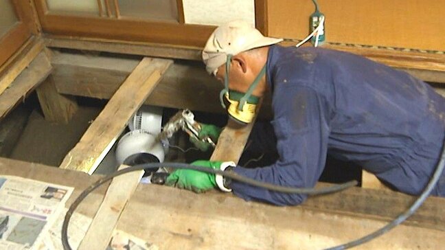 国東市で床上浸水した住宅の消毒作業が始まる　六郷満山の名刹「両子寺」では参道が一部崩落　大分　|TBS NEWS DIG