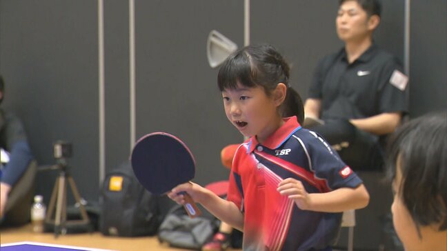 全日本卓球選手権長崎県予選会 小学生が全国大会出場かけて熱戦|TBS NEWS DIG