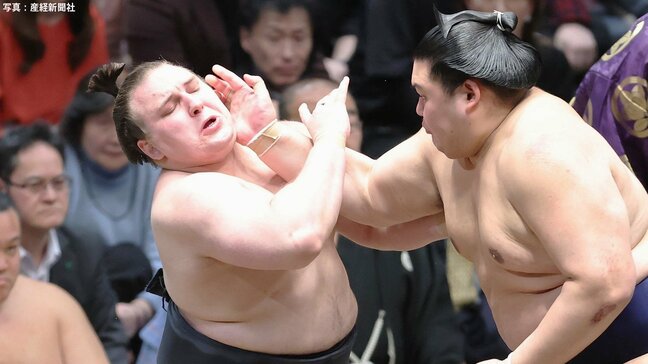 安青錦が大の里に完敗で3敗目...20年ぶり新大関Vへ 熱海富士と3敗で並んで千秋楽へ 4敗勢4人が逆転Vの可能性残す|TBS NEWS DIG