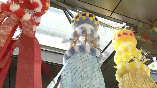 ひと足早く仙台七夕まつりの気分を…宮城県庁に七夕飾りお目見え|TBS NEWS DIG