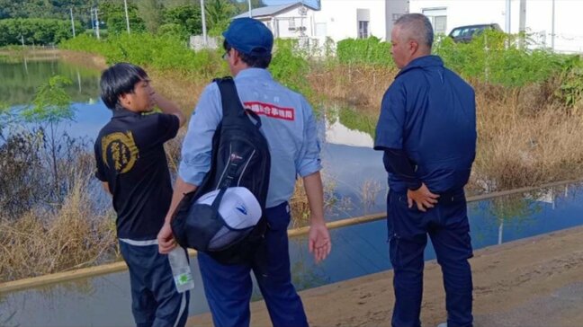 大雨被害の南北大東島　道路の排水進む　被害調査本格化へ|TBS NEWS DIG