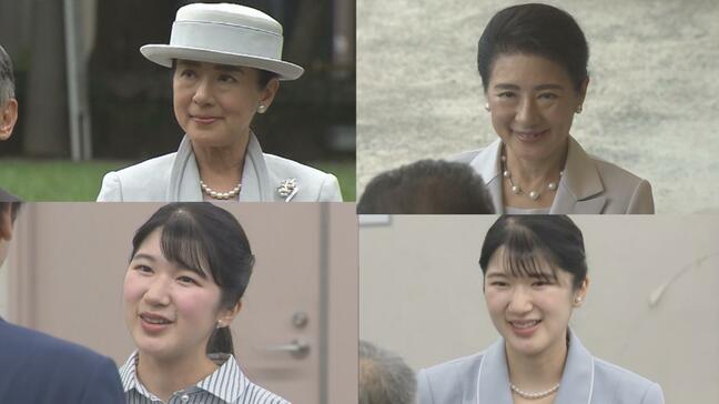 【皇室ファッション】皇后さまと愛子さま　母娘で“パールコーデ”長崎ご訪問3日間の装い|TBS NEWS DIG