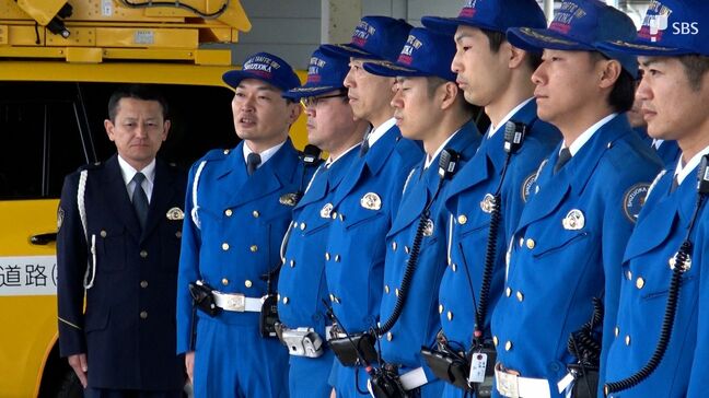 【能登半島地震】交通部隊24人とパトカーなどが被災地に 緊急車両などがスムーズに走行できるよう交通整理=静岡県警|TBS NEWS DIG