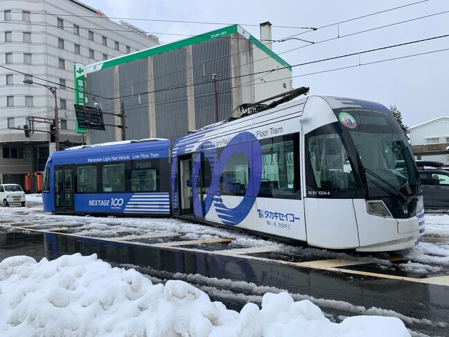 【運行再開】脱線の「万葉線」2日ぶりに全線復旧(高岡駅から米島口)午後3時過ぎ 24日午前の脱線から区間運休 原因は調査中 富山・高岡市|TBS NEWS DIG