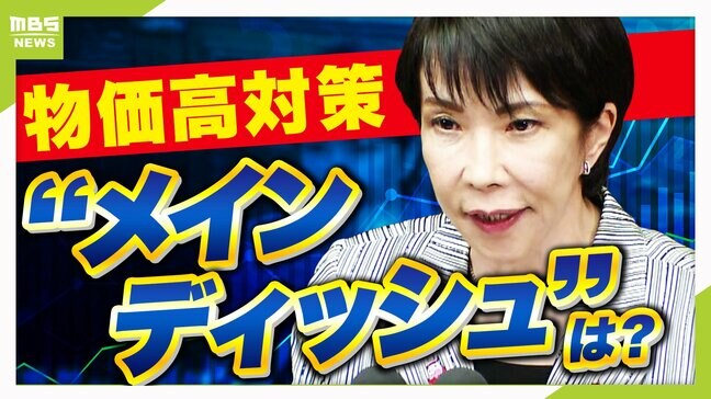 高市総理「あきらめたとは言っていない」消費税減税は“党内で意見が真っ二つ”？「私は少数派で負けた」国会論戦では慎重姿勢　『物価高対策』５つのメニューを総チェック！|TBS NEWS DIG