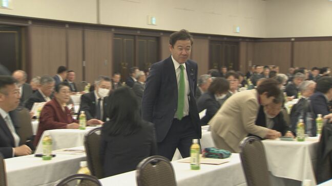 「皆様のご支援いただき当選」自民・田畑裕明衆議院議員が県連会合に“来賓”出席　党員登録問題で役職解任以来初　富山|TBS NEWS DIG