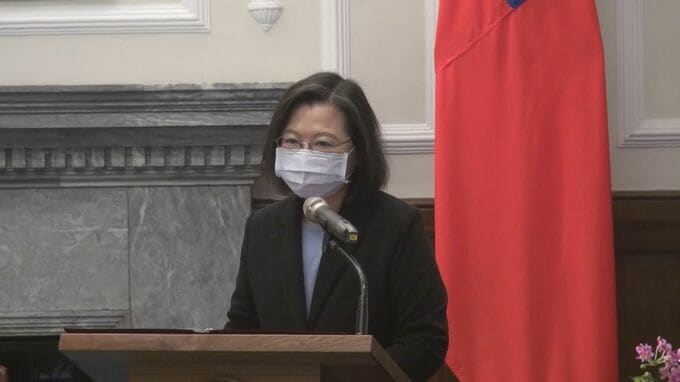 台湾総統府、蔡英文総統の訪米発表　中国外務省は反発|TBS NEWS DIG