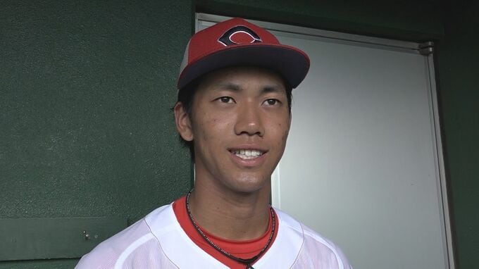 【広島カープ】「本拠地マツダで初ヒットを打ちたい」12日プロ初昇格初出場の高卒ルーキー西川篤夢　　|　RCC NEWS | 広島ニュース | RCC中国放送