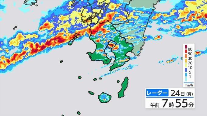 薩摩地方で２４日夕方にかけて土砂災害に警戒　霧島市で６１ミリの非常に激しい雨　|　鹿児島のニュース｜MBC NEWS｜南日本放送