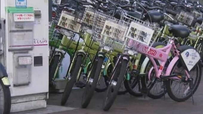 NTTフレッツ光の回線障害が原因か　市民の足「ももちゃり」通勤時間帯に一時利用できない不具合　午前9時半に回復【岡山】|TBS NEWS DIG