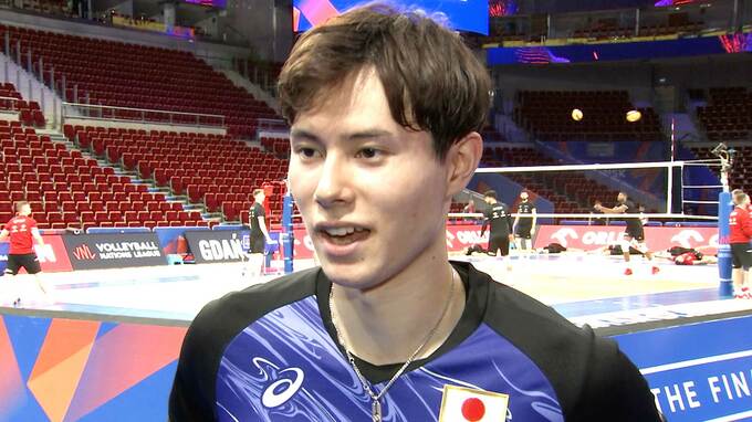 バレー男子日本代表、本番会場で初練習 負傷の髙橋藍は「手の事は言い訳にはできない」【ネーションズリーグ】|TBS NEWS DIG