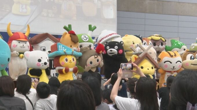 全国のご当地キャラが島根県松江市に集結　「しまねっこまつり」に　今「VIVANT」で話題のあの人も|TBS NEWS DIG