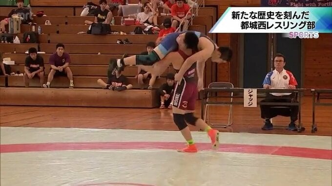 創部7年目で初の宮崎県制覇　世界チャンピオンも輩出　都城西高校レスリング部　高校生アスリートの旅立ち(2)　|　MRTニュース ｜ ＭＲＴ宮崎放送