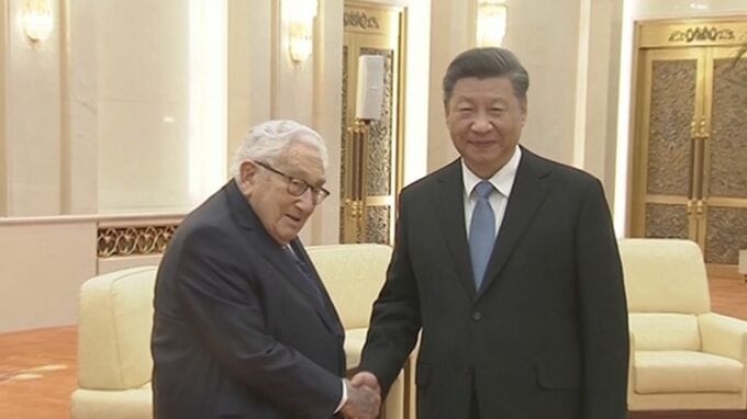 「中国は両国関係を前進させる用意ある」習主席　米キッシンジャー氏との会談で|TBS NEWS DIG