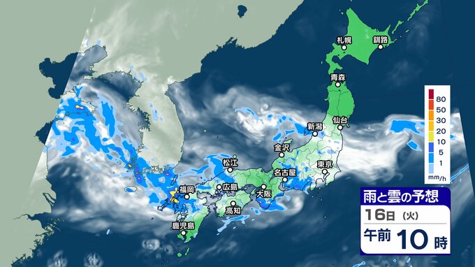 梅雨前線いつ消える？【雨と雲 3日間シミュレーション】九州南部と北部は引き続き厳重警戒　大気の状態が非常に不安定|TBS NEWS DIG